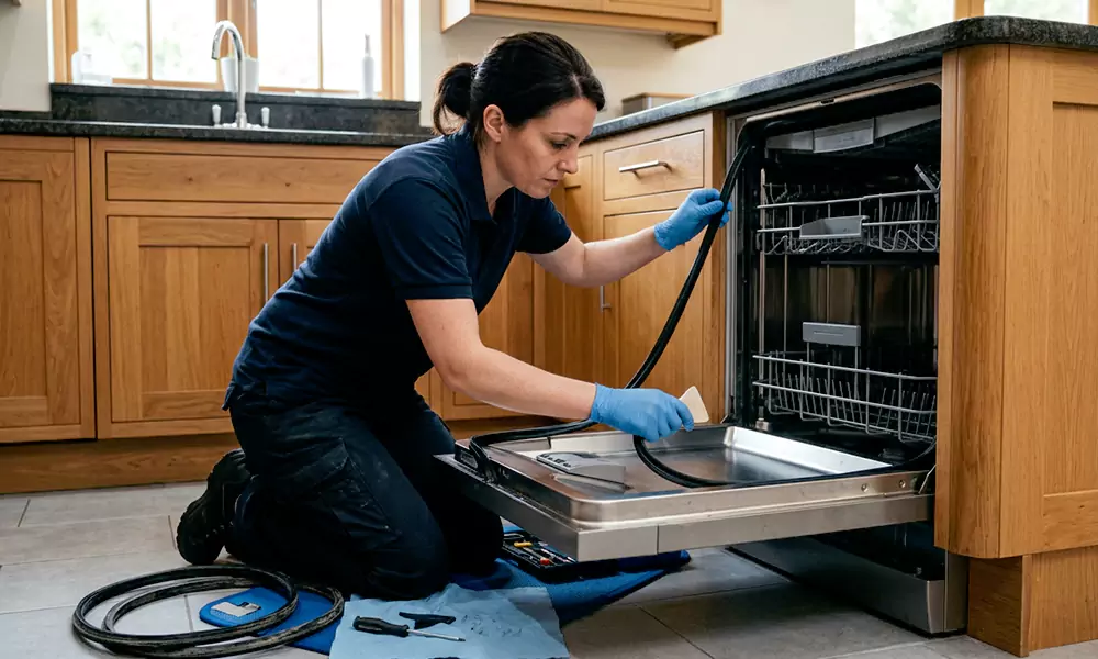 Dishwasher Door Gasket Replacement in Bridgeport, CT