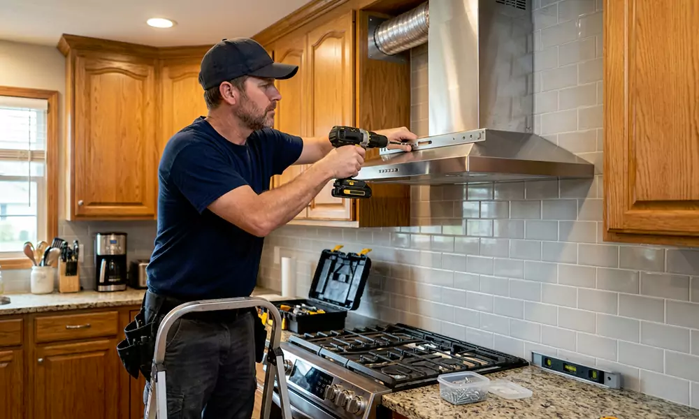 Range Hood Installation in Bridgeport, CT