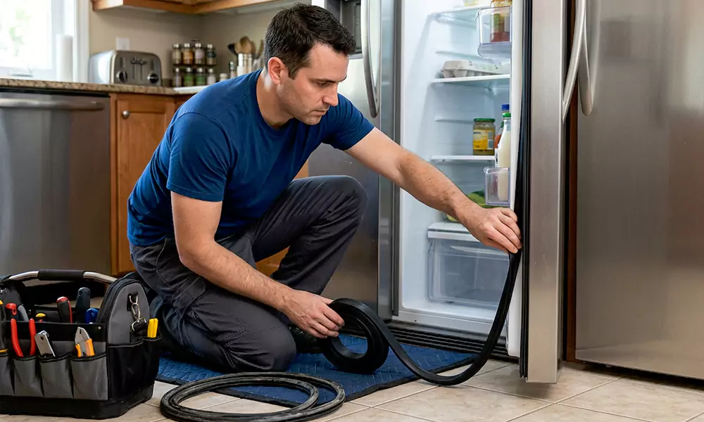Refrigerator Door Seal Replacement in Bridgeport, CT