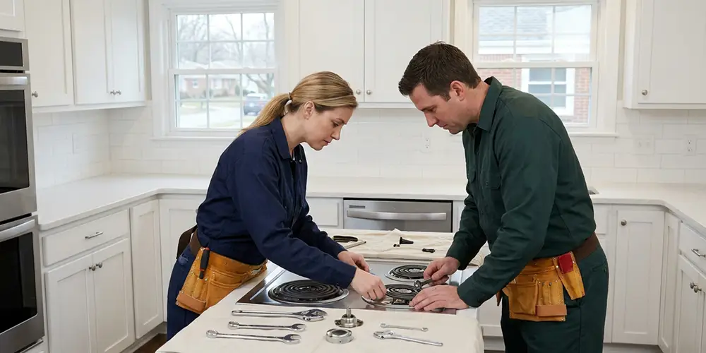 Stove Burner Replacement in Bridgeport, CT