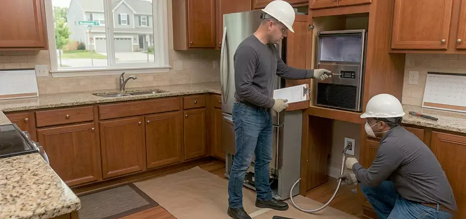 Emergency Ice Maker Water Line Installation in Bridgeport